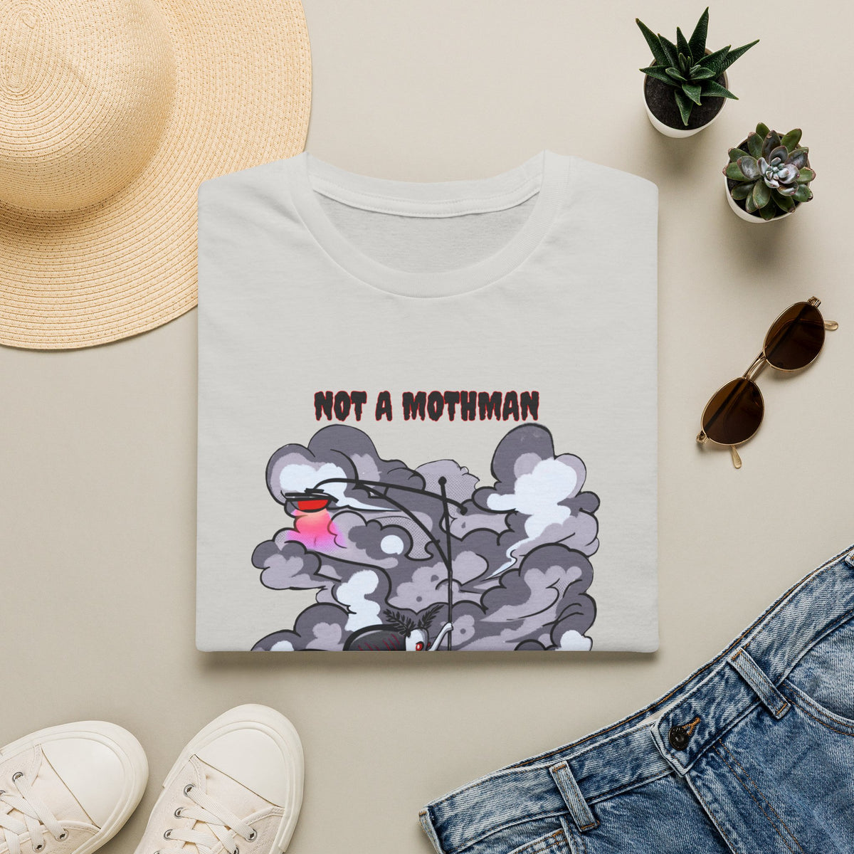 Not a Mothman | Cryptid Graphic Tee