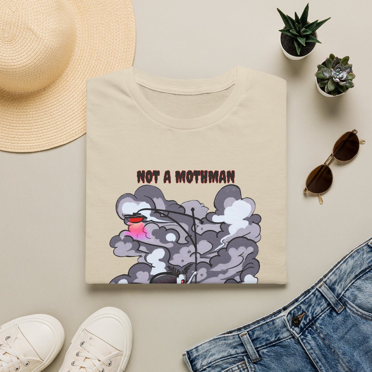 Not a Mothman | Cryptid Graphic Tee