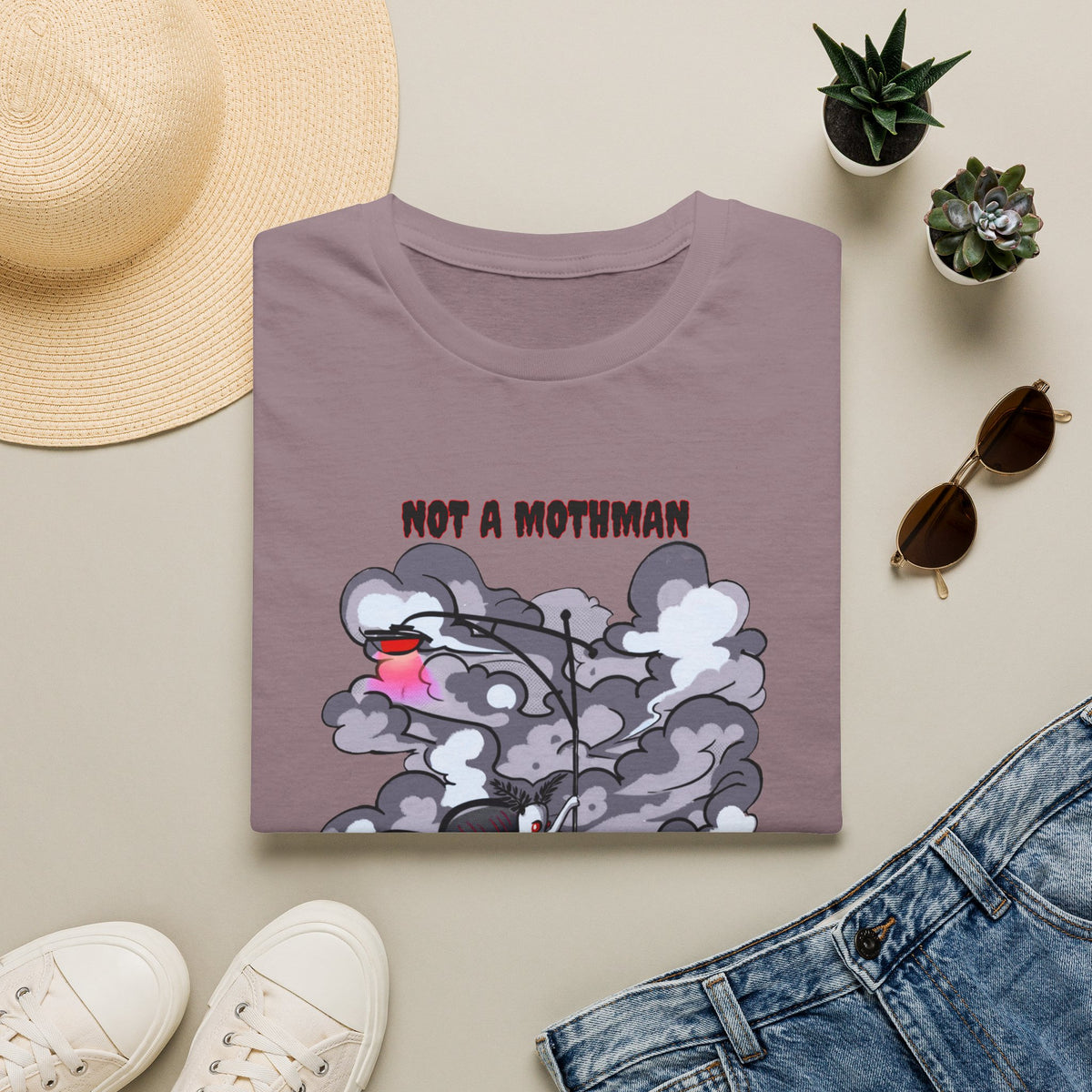 Not a Mothman | Cryptid Graphic Tee