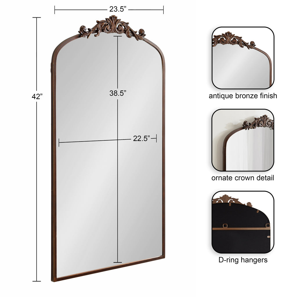 The Arendahl | Ornate Baroque Arch Mirror
