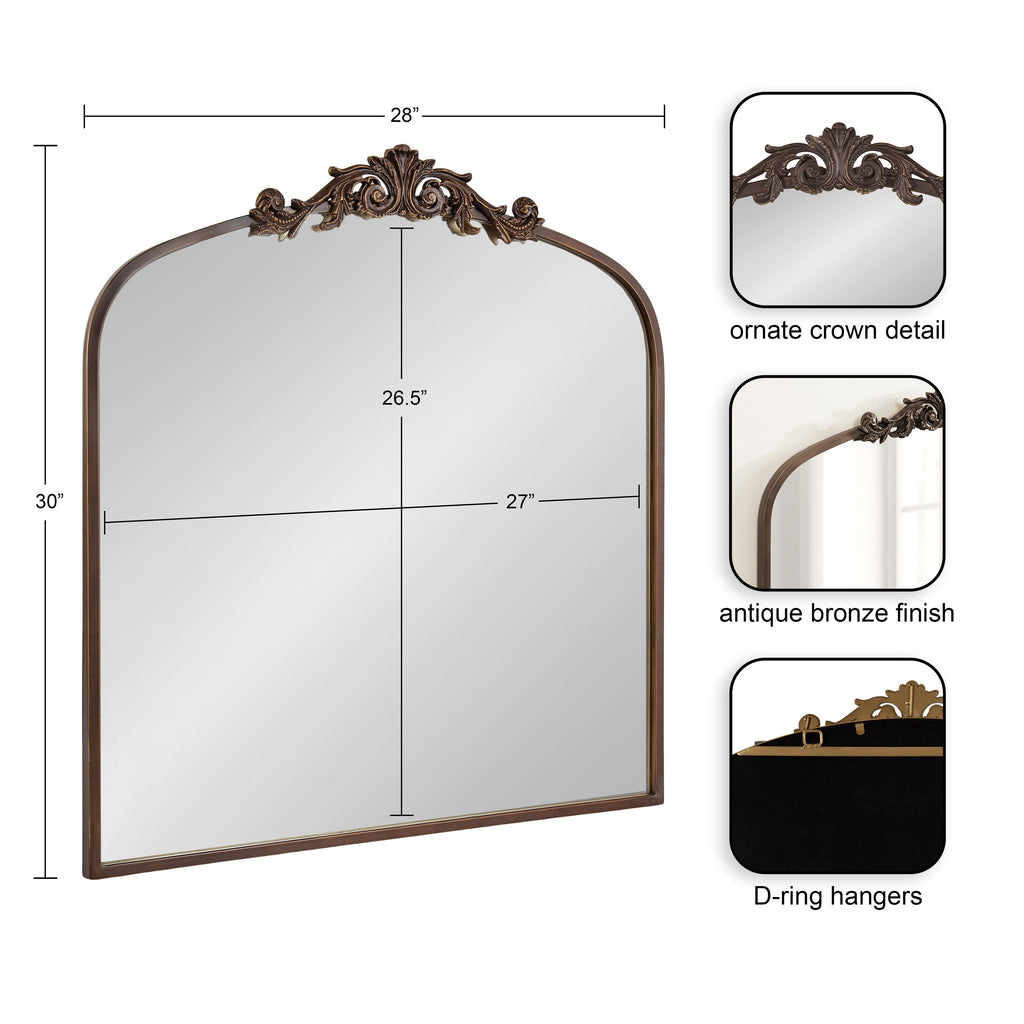 The Arendahl | Ornate Baroque Arch Mirror