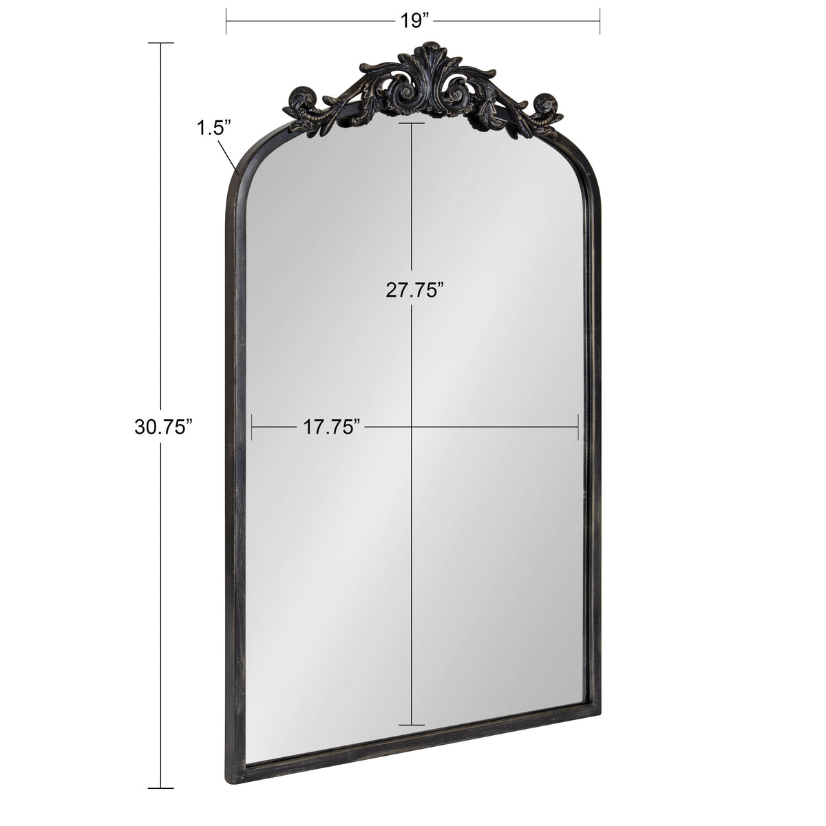 The Arendahl | Ornate Baroque Arch Mirror