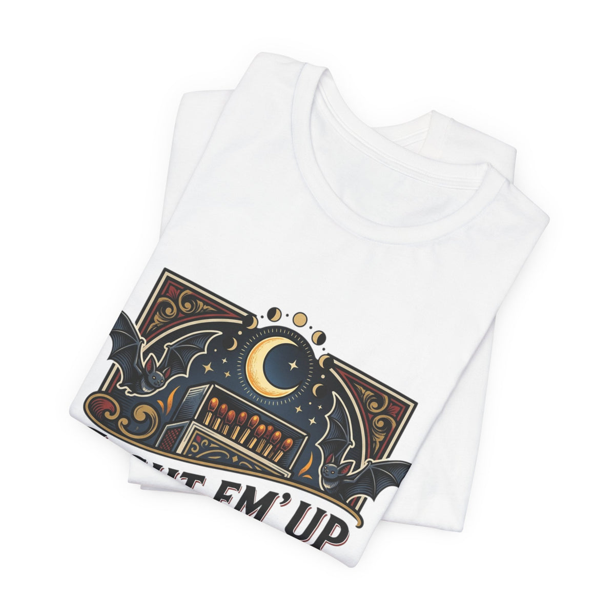 Light Em Up Tee — Vintage Matchbox Graphic T-Shirt
