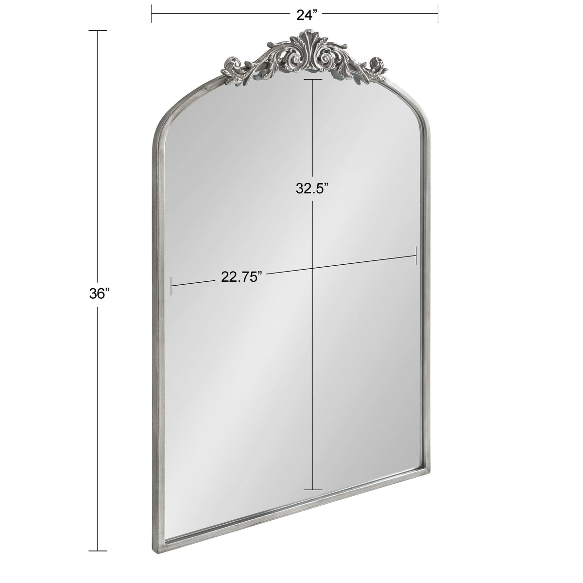 The Arendahl | Ornate Baroque Arch Mirror