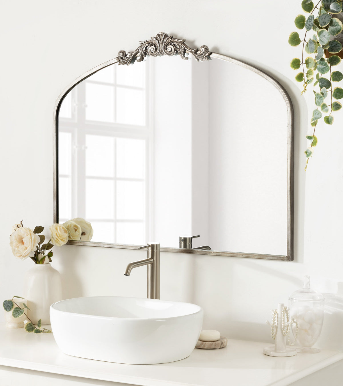 The Arendahl | Ornate Baroque Arch Mirror