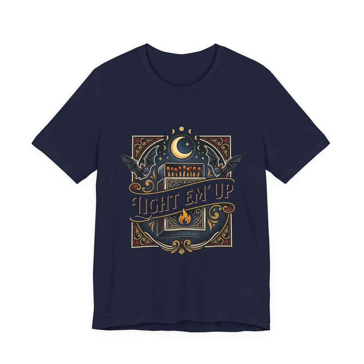 Light Em Up Tee — Vintage Matchbox Graphic T-Shirt