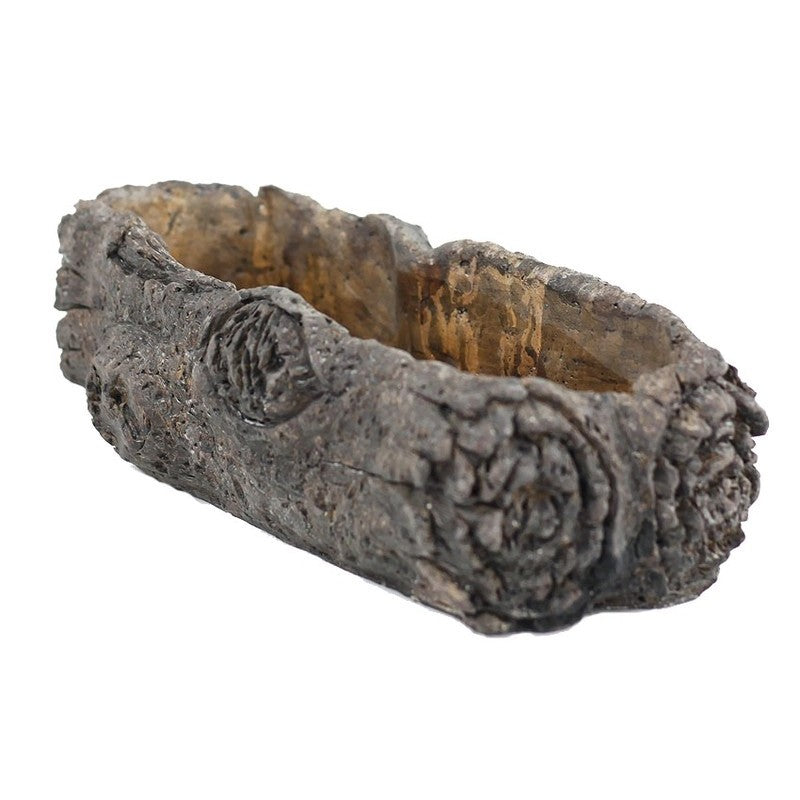 Woodland Log Planter