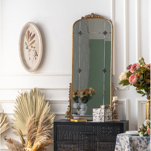 The Gilded Arch | Antique Gold Wall Mirror
