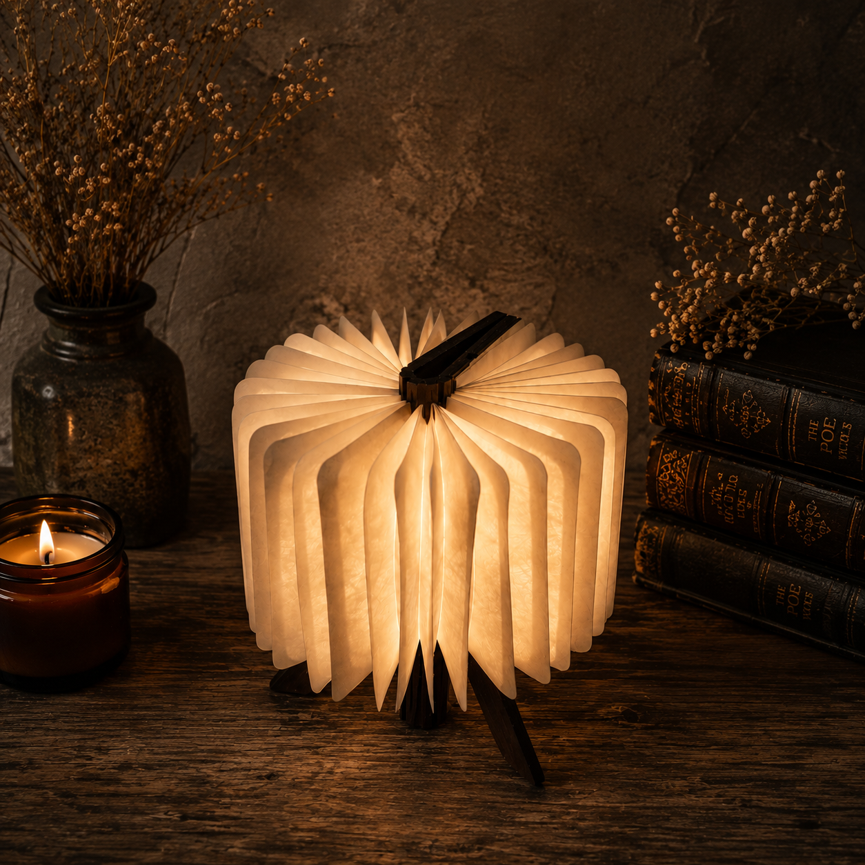 Illuminated Pages Book Lamp