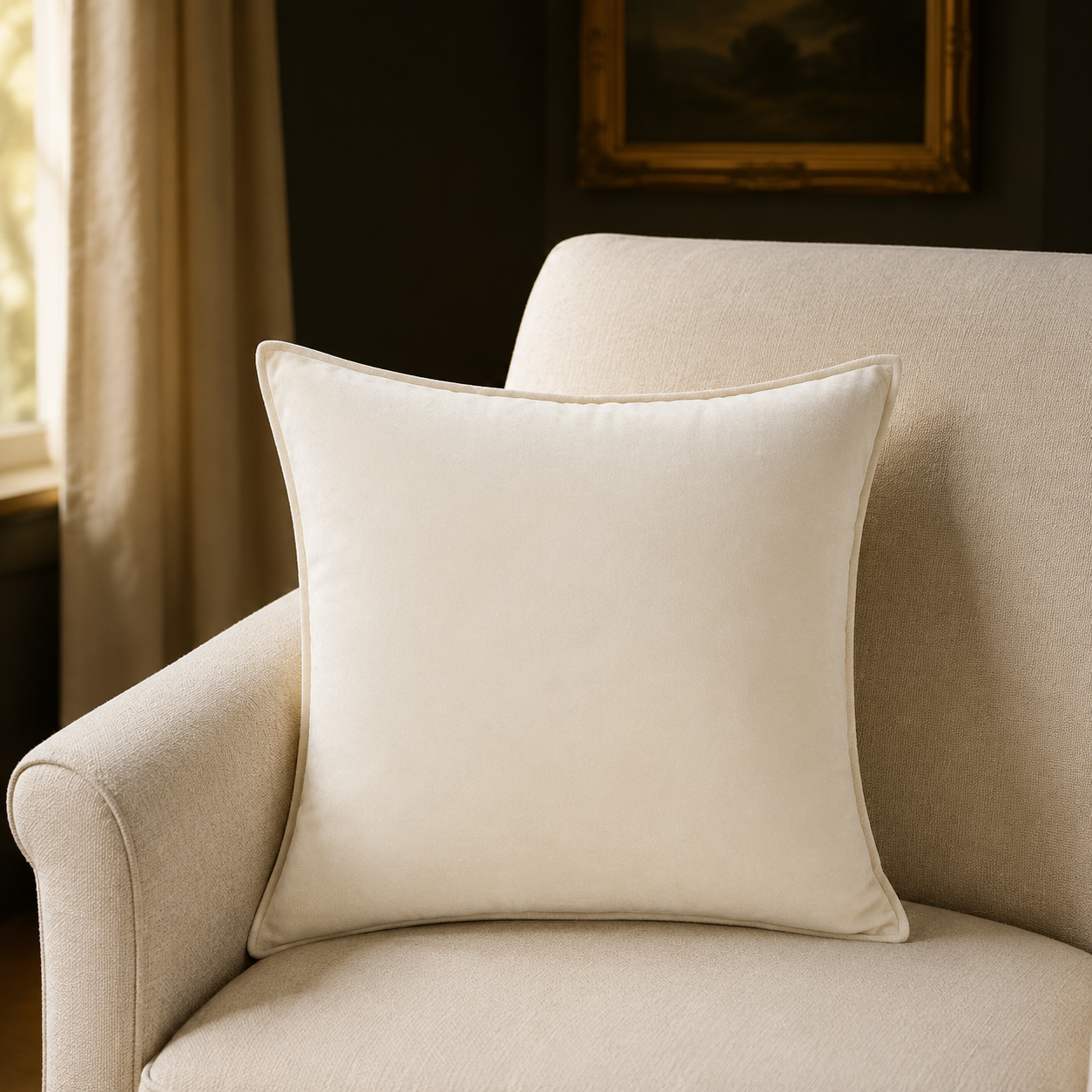 Velvet Throw Pillow