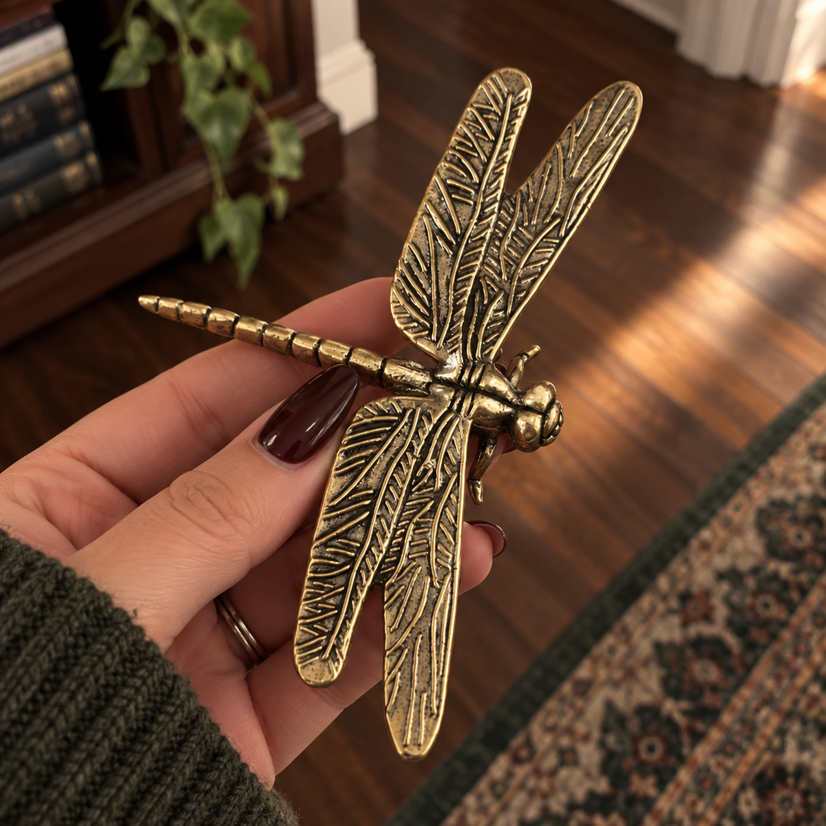 Vintage Dragonfly Shelf Ornament