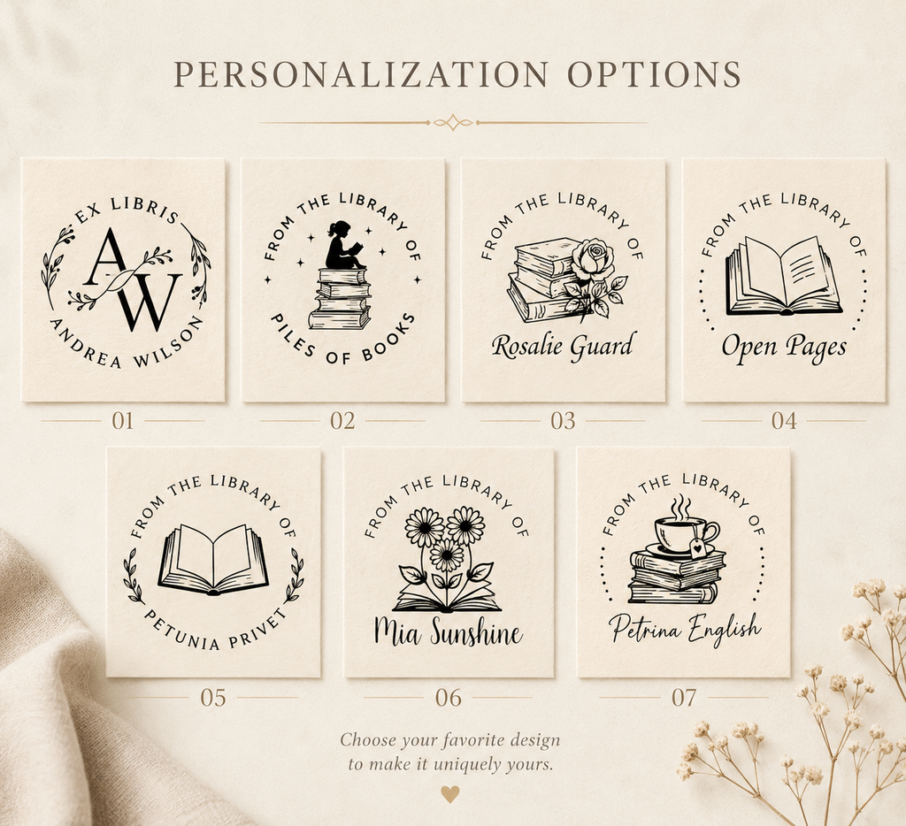 Personalized Library Embosser