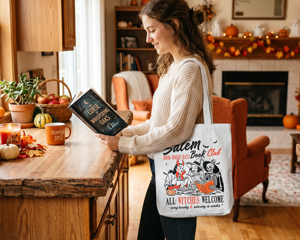Salem Book Club Tote