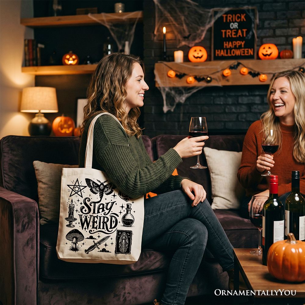 Stay Weird Witchy Tote