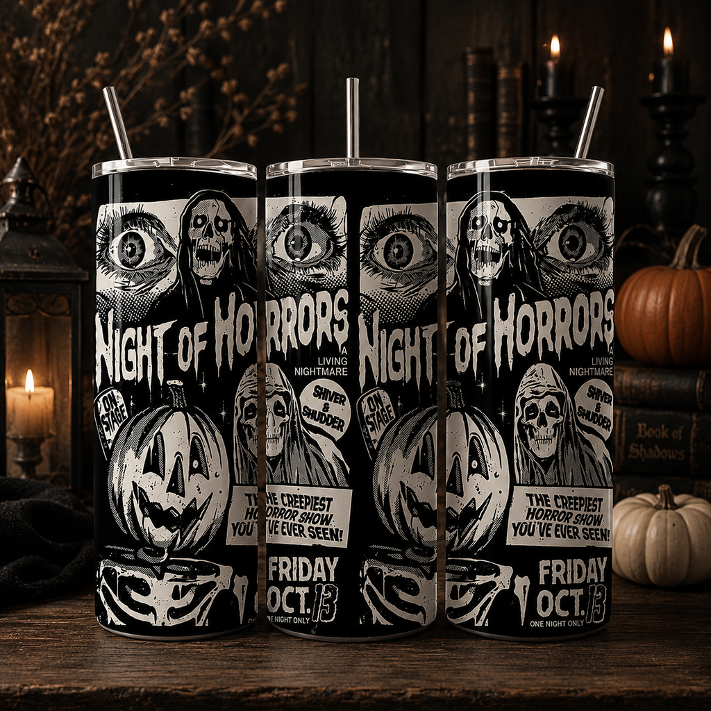 Night of Horrors 20oz Tumbler