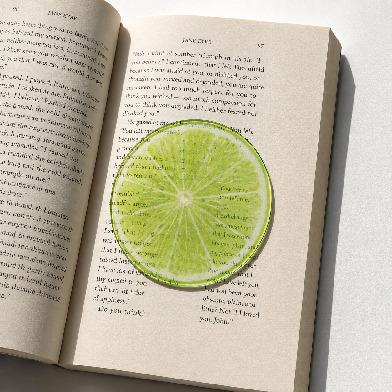 Acrylic Fruit Bookmark