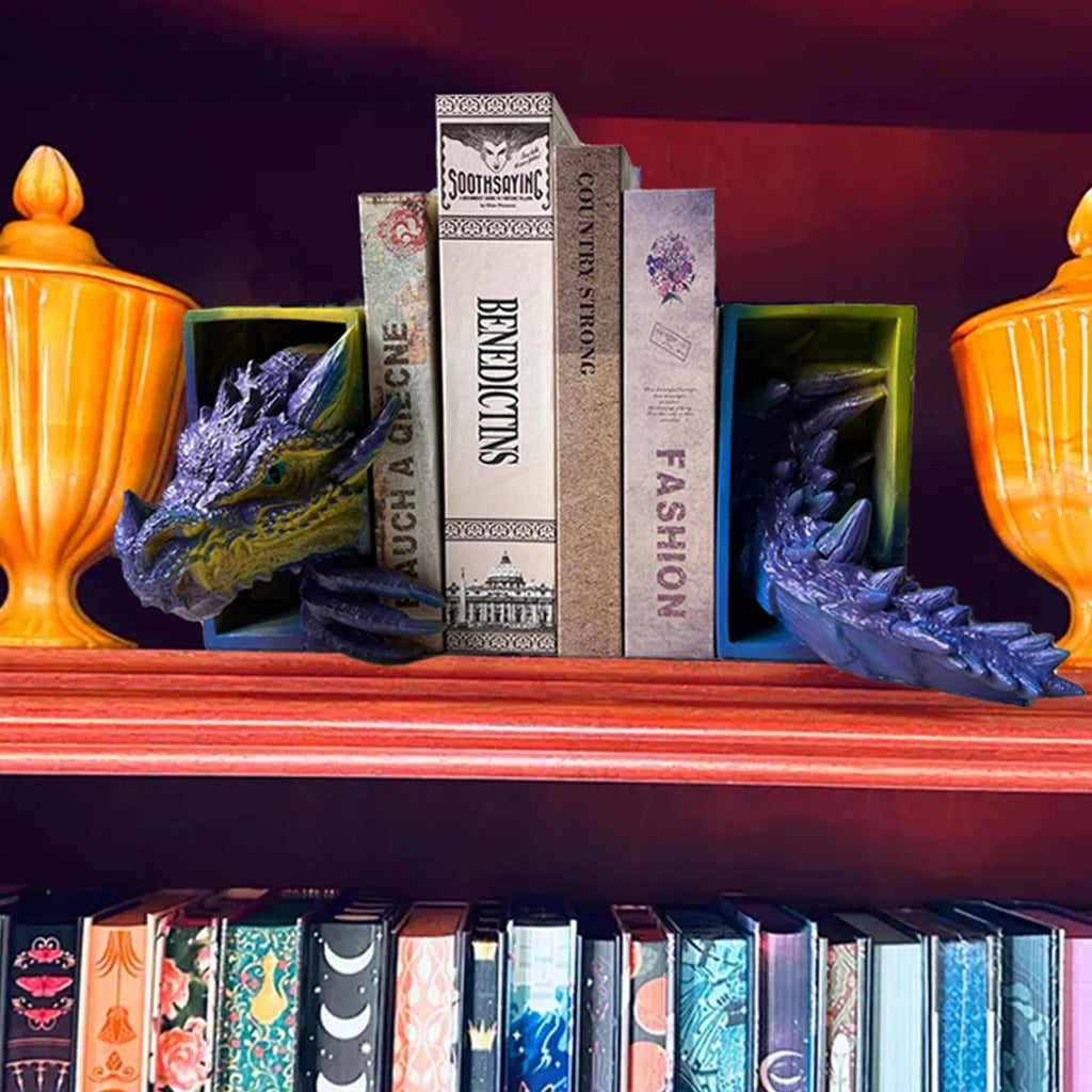 Dragon Guardian Bookends