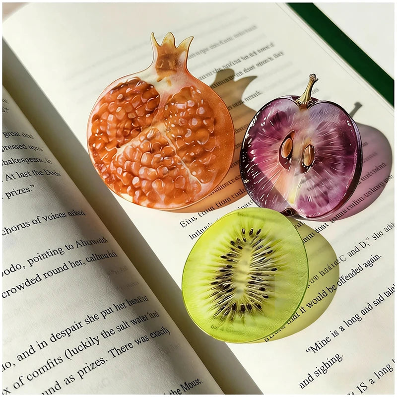 Acrylic Fruit Bookmark