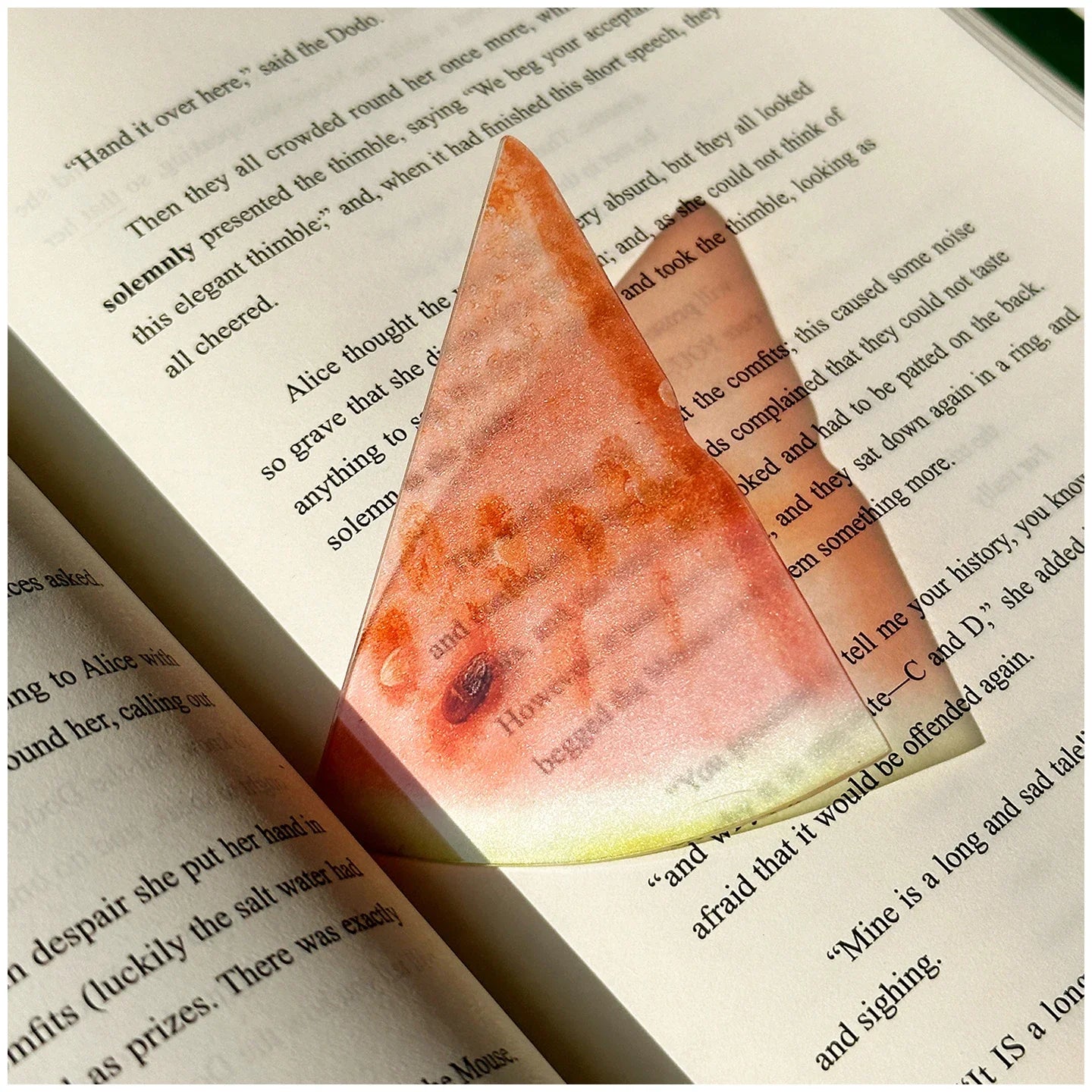Acrylic Fruit Bookmark