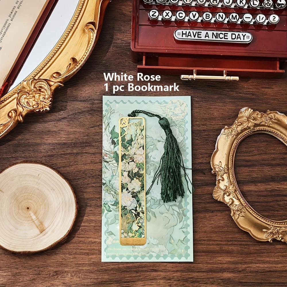 Vintage Art Metal Bookmark