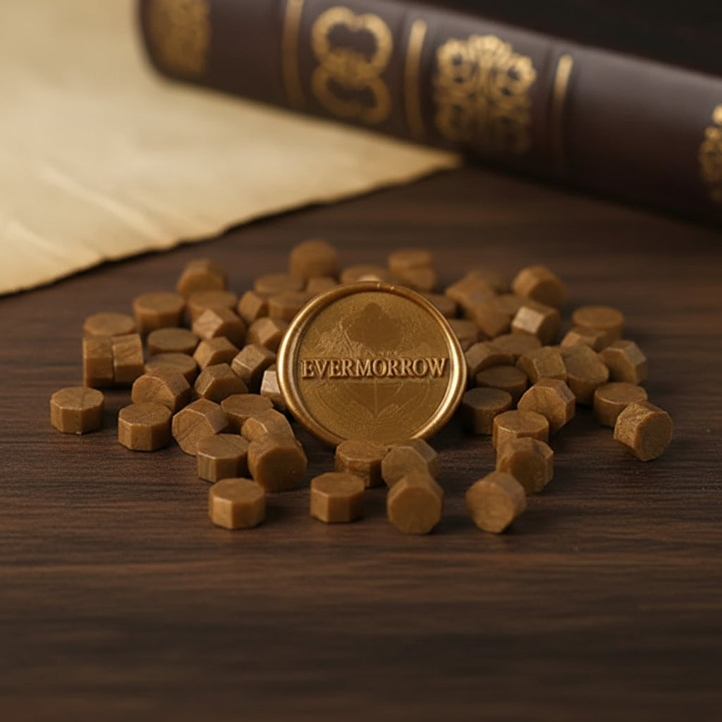 Vintage Sealing Wax Beads — 200 Piece Set