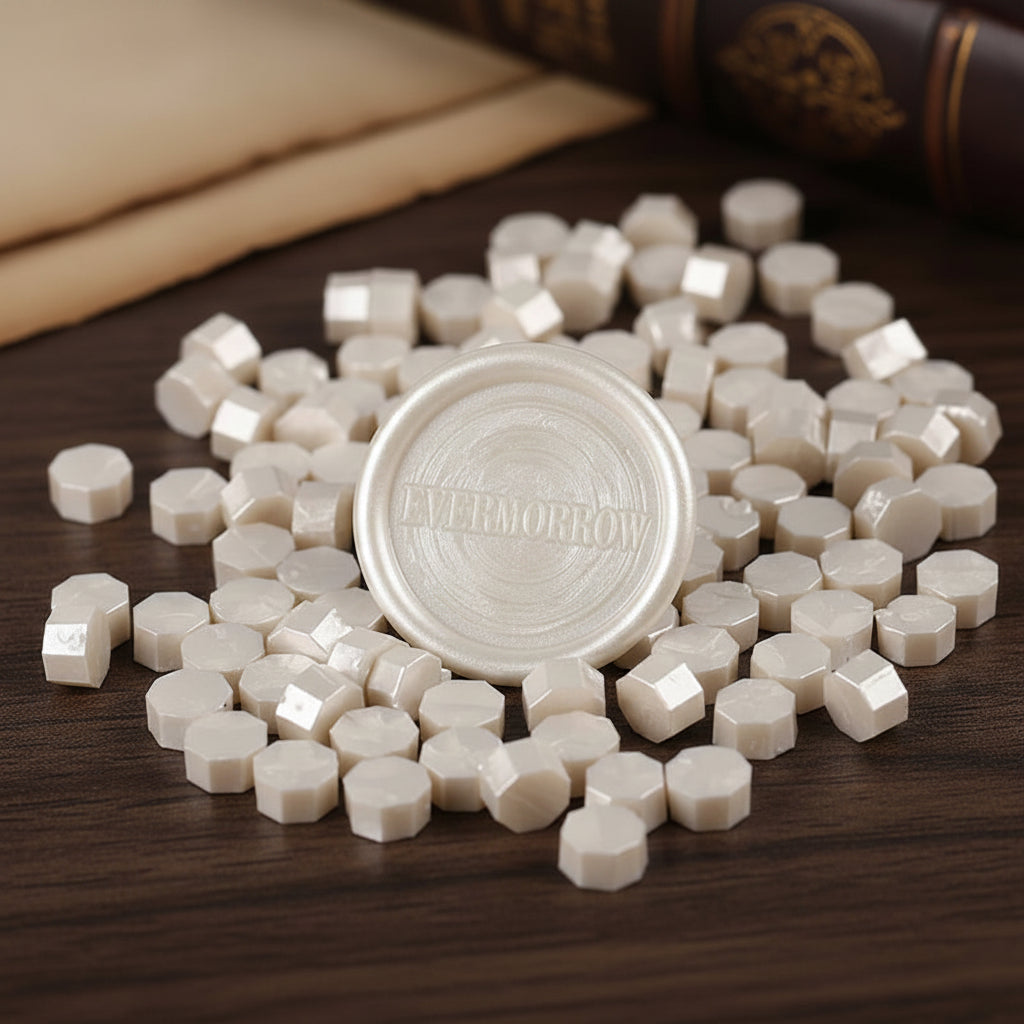 Vintage Sealing Wax Beads — 200 Piece Set