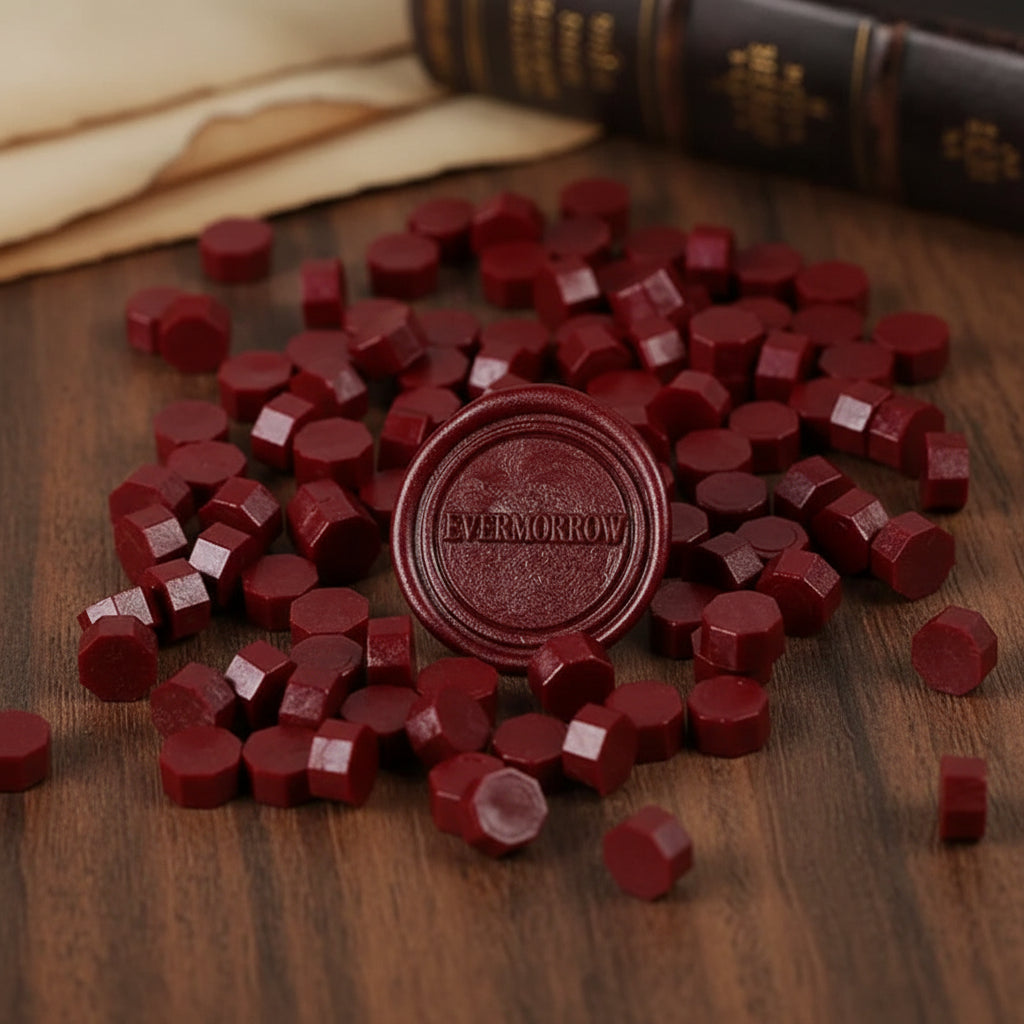 Vintage Sealing Wax Beads — 200 Piece Set