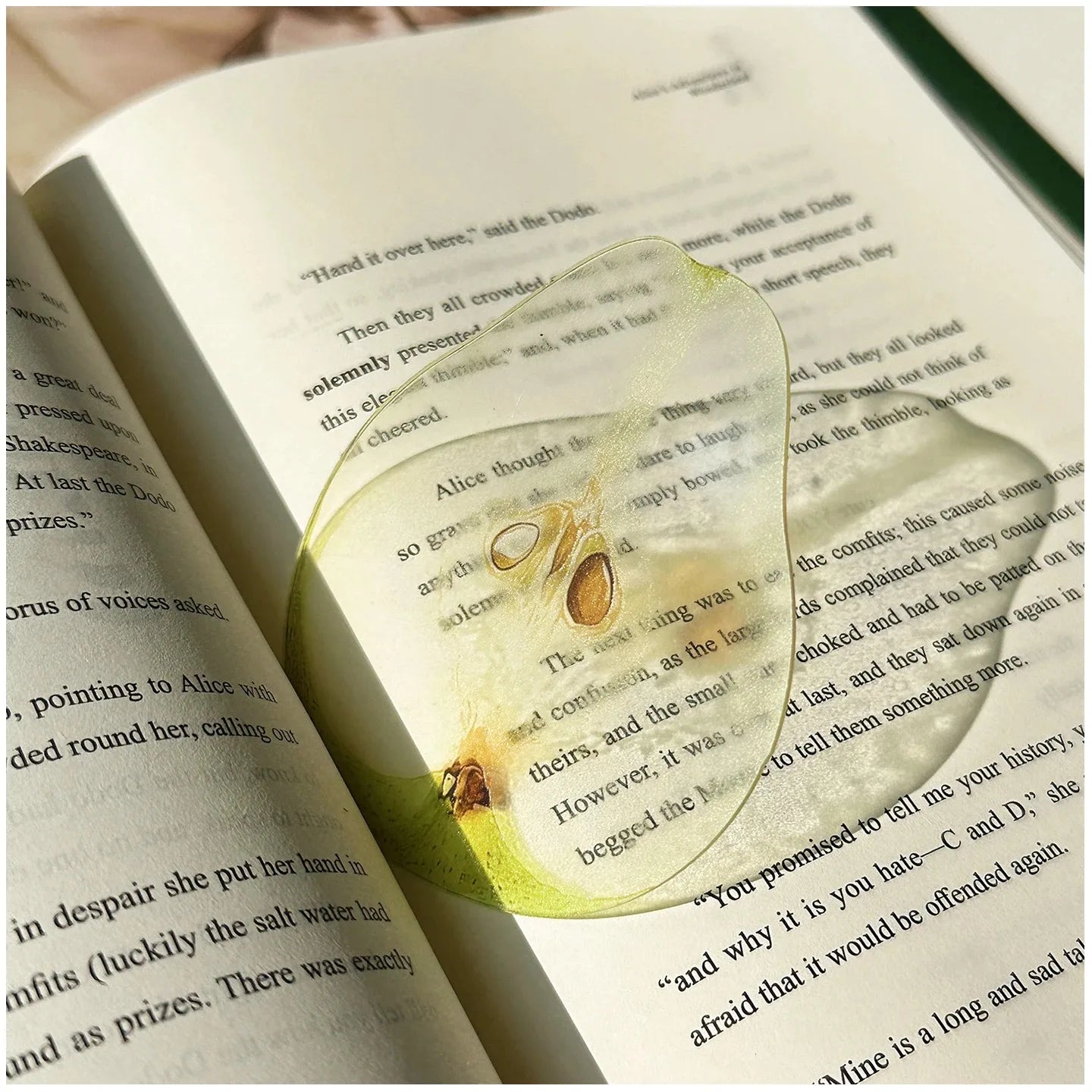Acrylic Fruit Bookmark