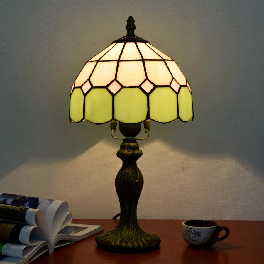 The Evermorrow Petite Stained Glass Lamp