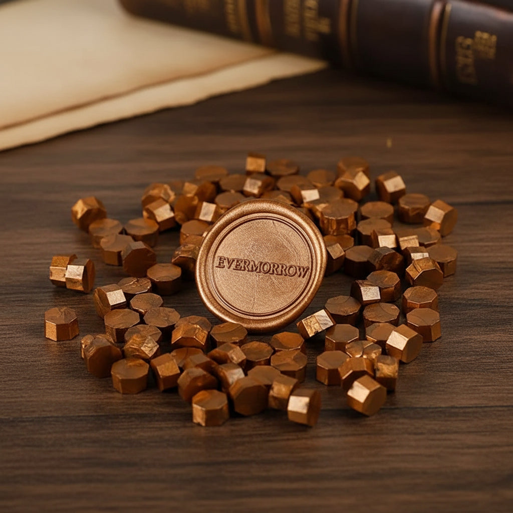 Vintage Sealing Wax Beads — 200 Piece Set