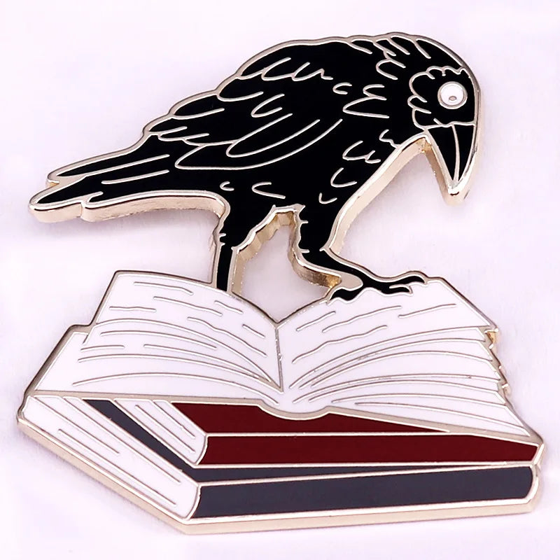 Book Lover Enamel Pins