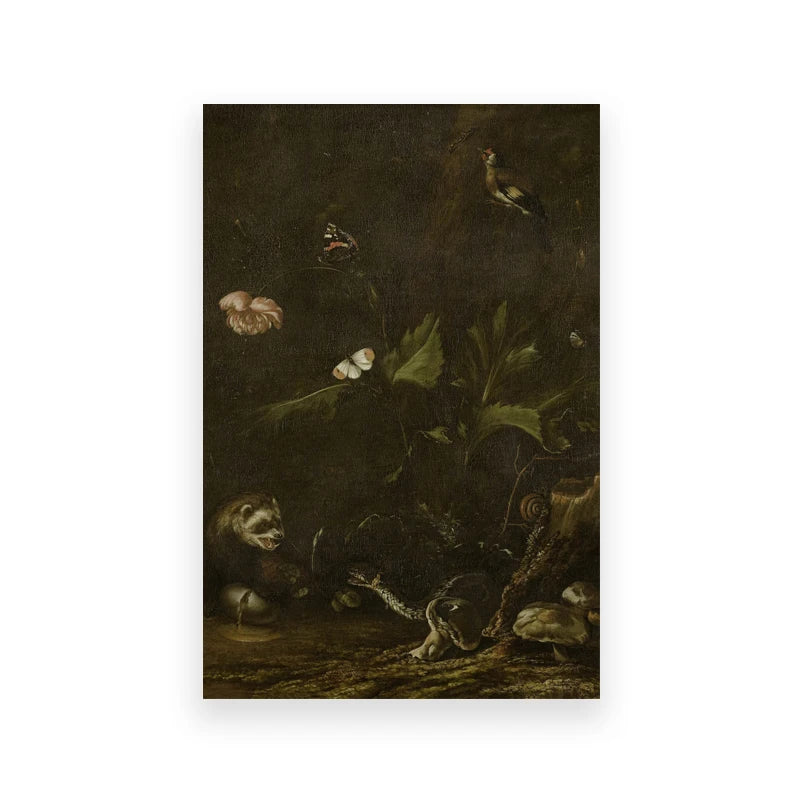 Vintage Woodland Canvas Art Collection