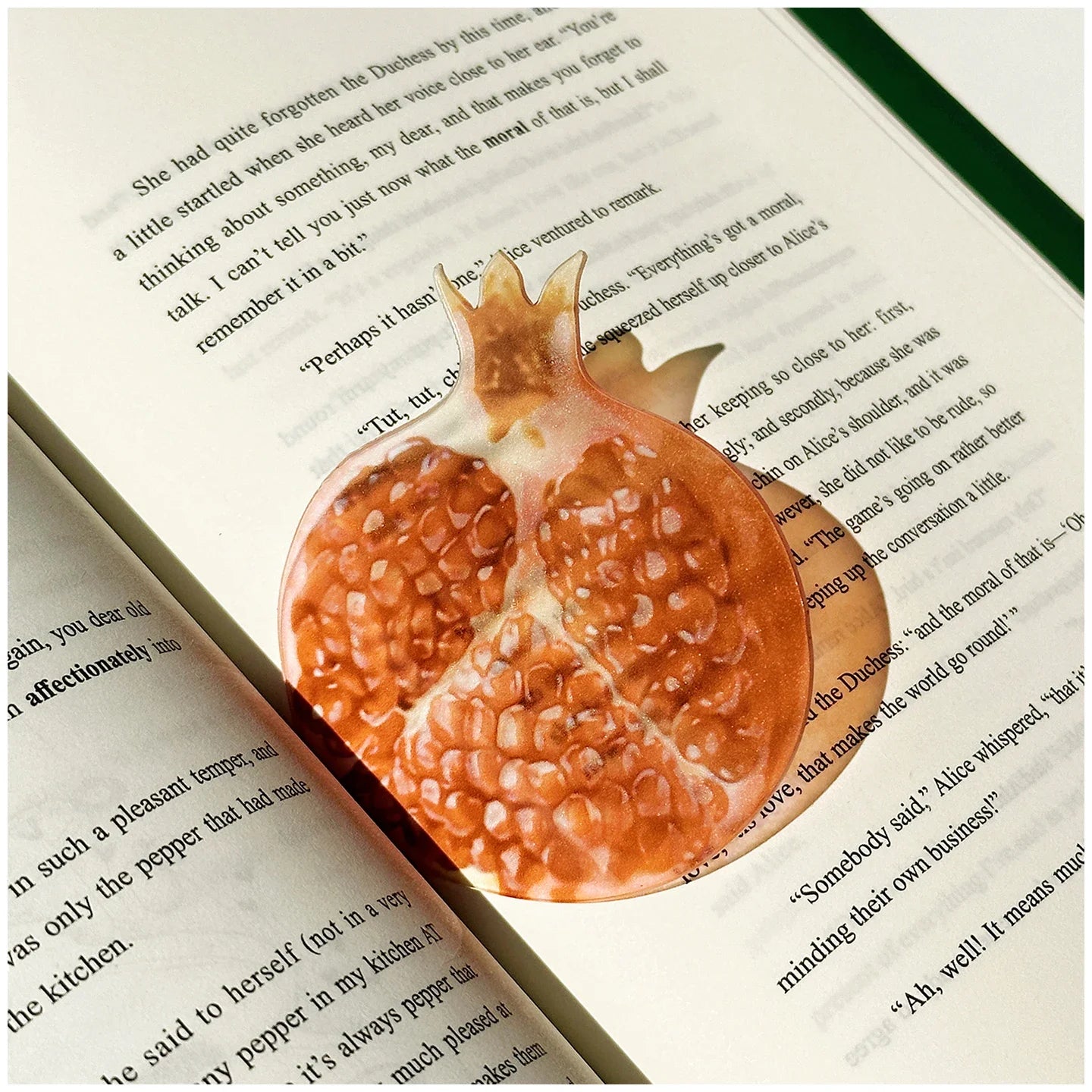 Acrylic Fruit Bookmark