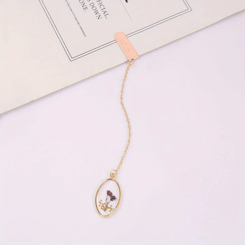 Pressed Wildflower Bookmark