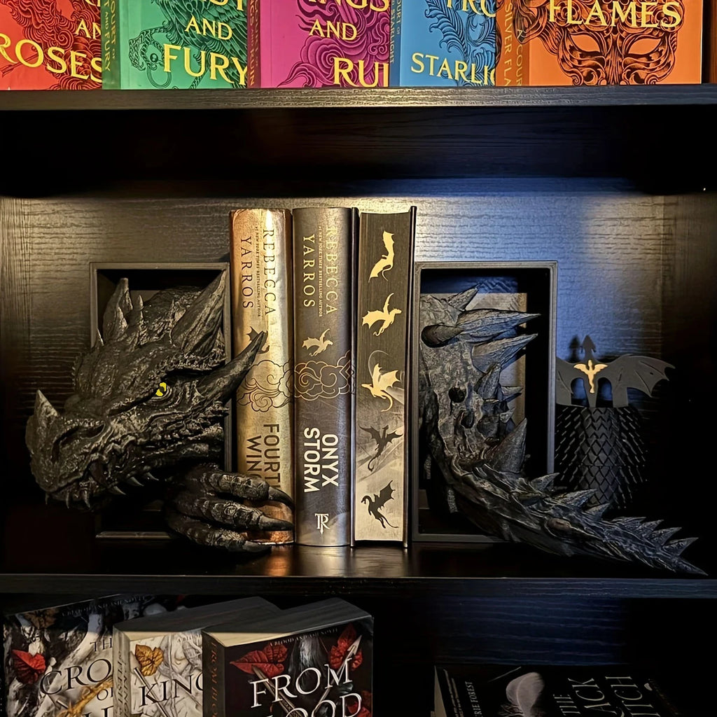 Dragon Guardian Bookends