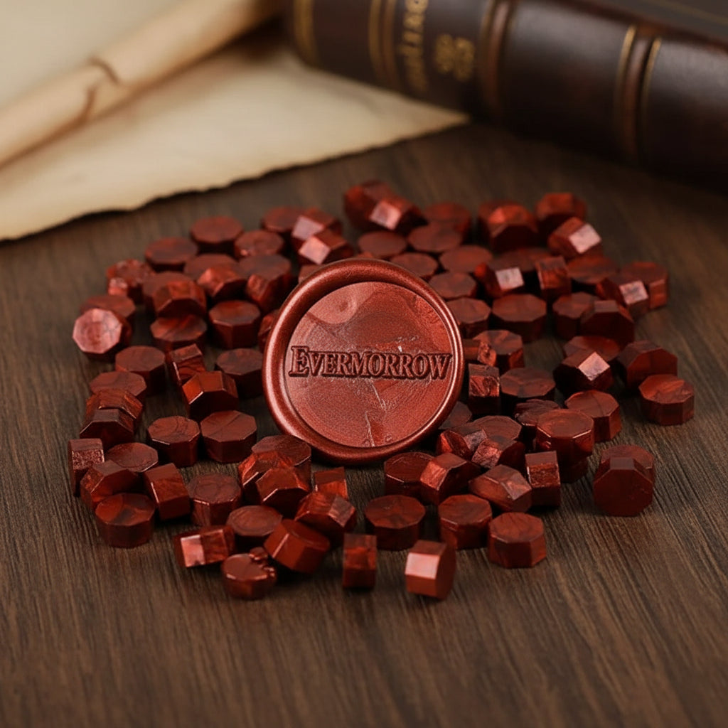 Vintage Sealing Wax Beads — 200 Piece Set