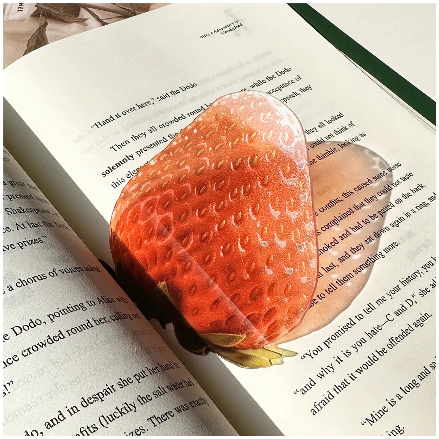 Acrylic Fruit Bookmark