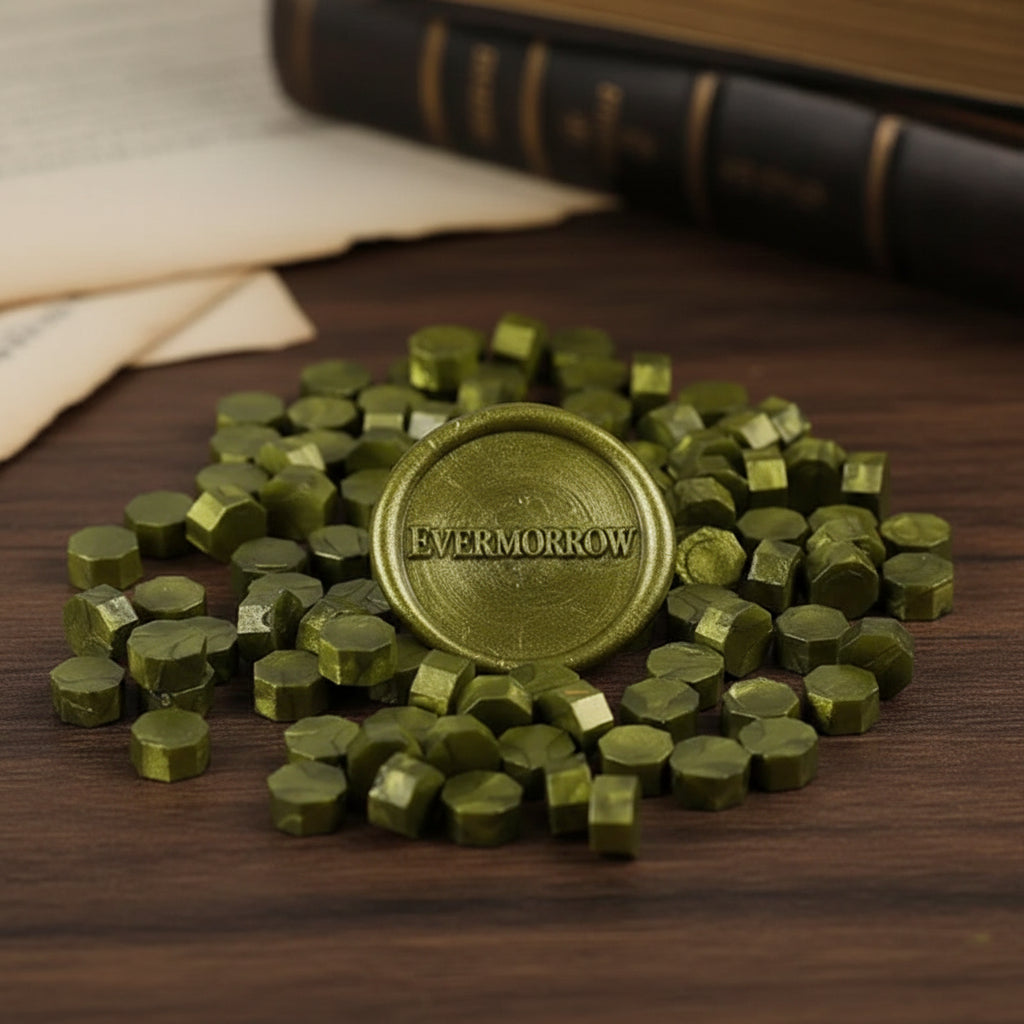 Vintage Sealing Wax Beads — 200 Piece Set