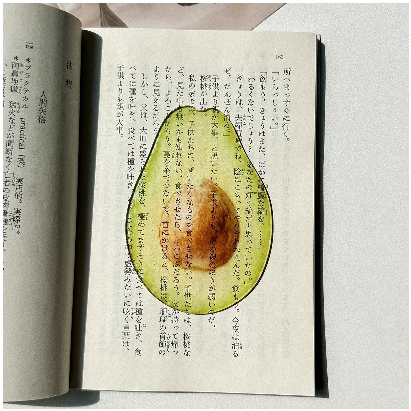 Acrylic Fruit Bookmark
