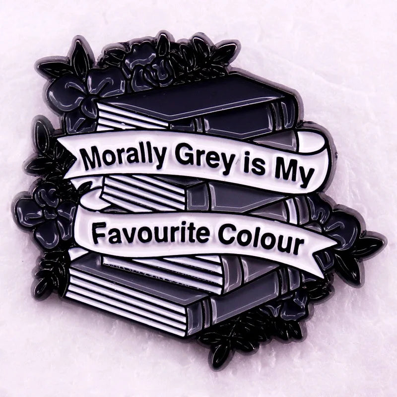 Book Lover Enamel Pins