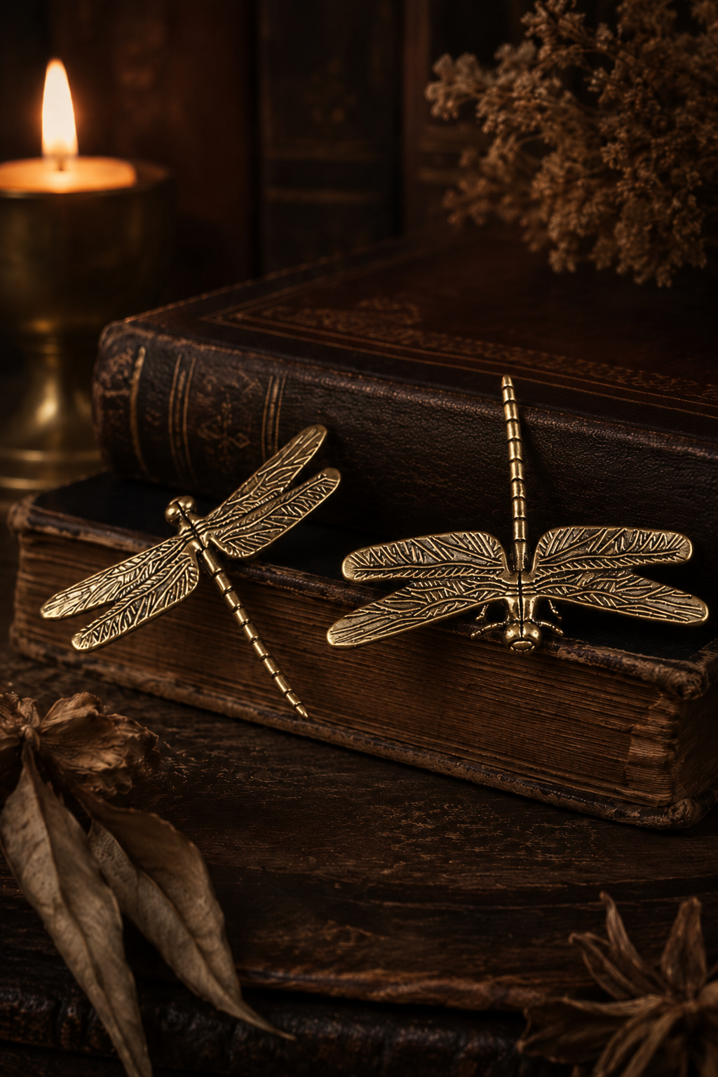 Vintage Dragonfly Shelf Ornament
