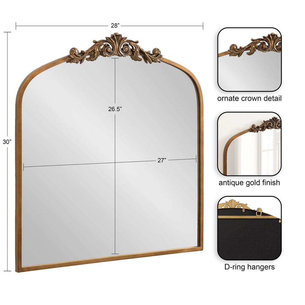 The Arendahl | Ornate Baroque Arch Mirror