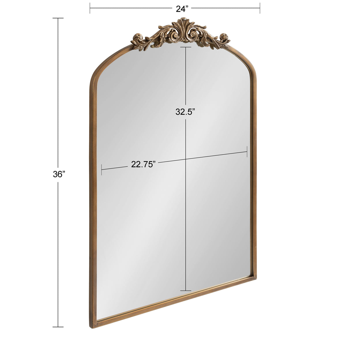 The Arendahl | Ornate Baroque Arch Mirror
