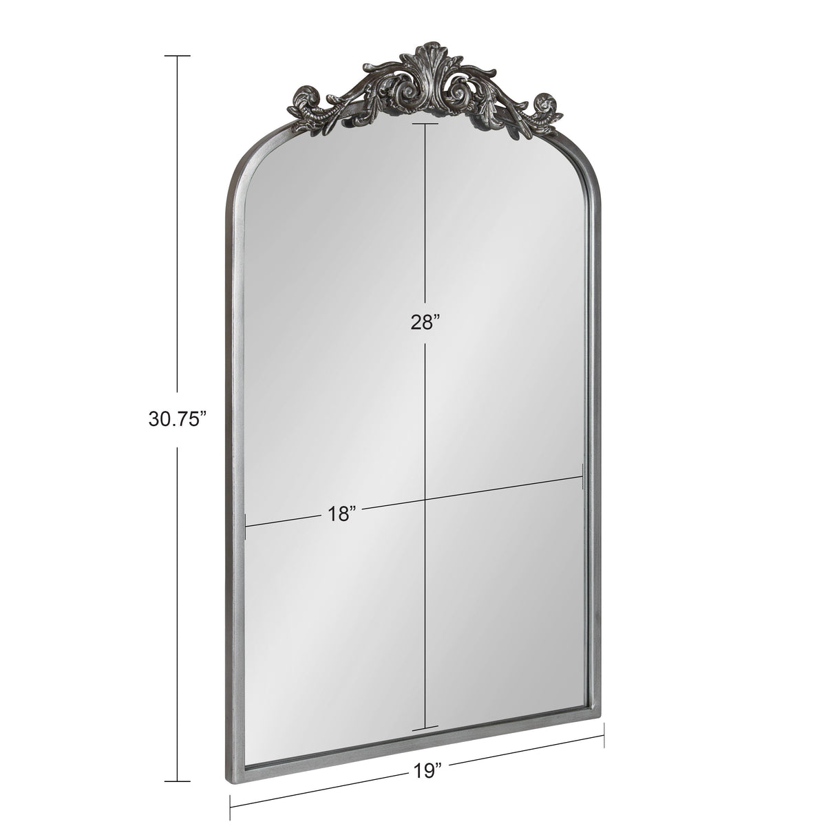 The Arendahl | Ornate Baroque Arch Mirror
