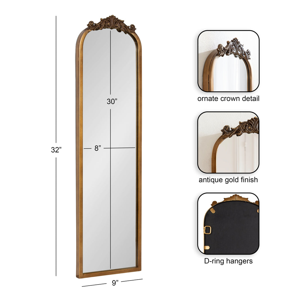 The Arendahl | Ornate Baroque Arch Mirror