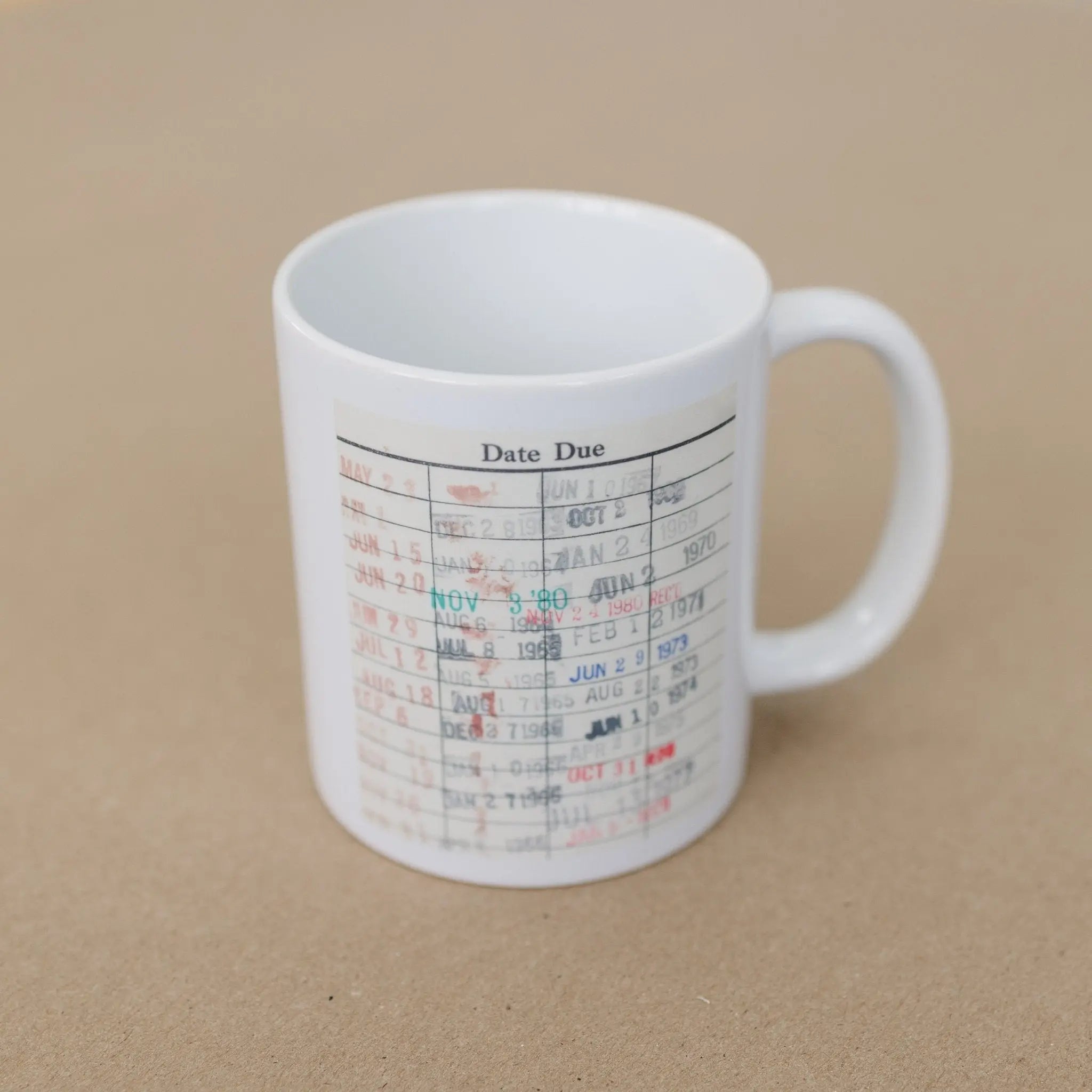 Library Card Coffee Mug