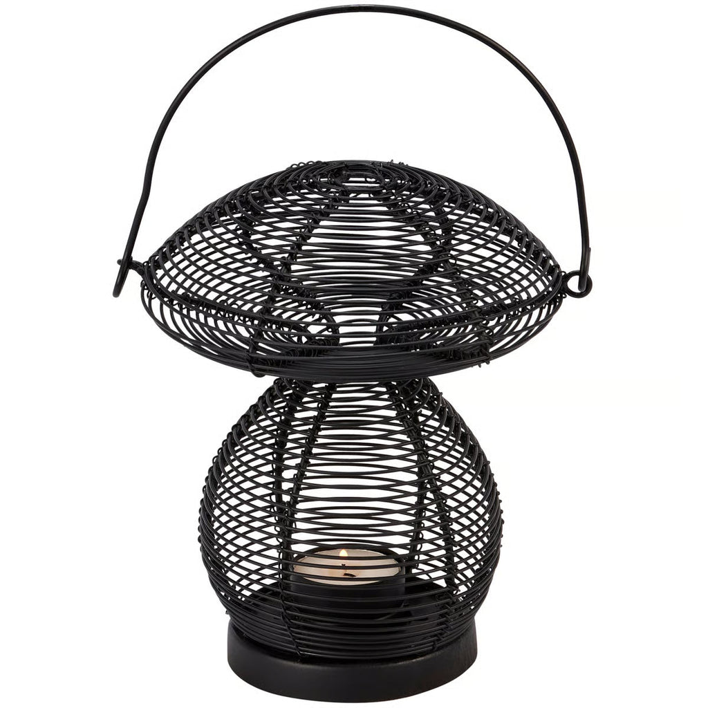 Enchanted Mushroom Wire Candle Holder